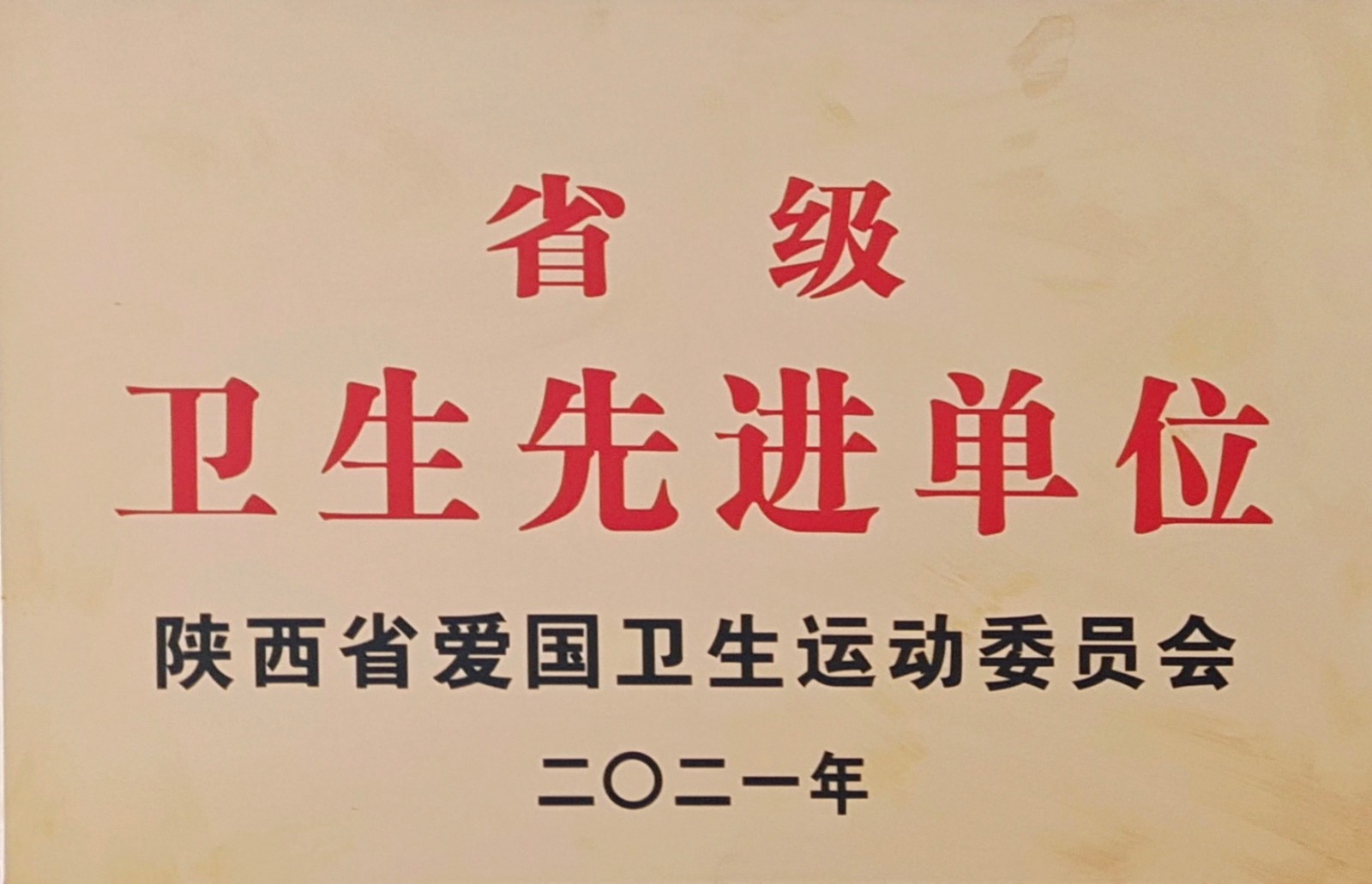 水環(huán)境公司鎮(zhèn)安污水處理廠榮獲“省級衛(wèi)生先進(jìn)單位”榮譽稱號